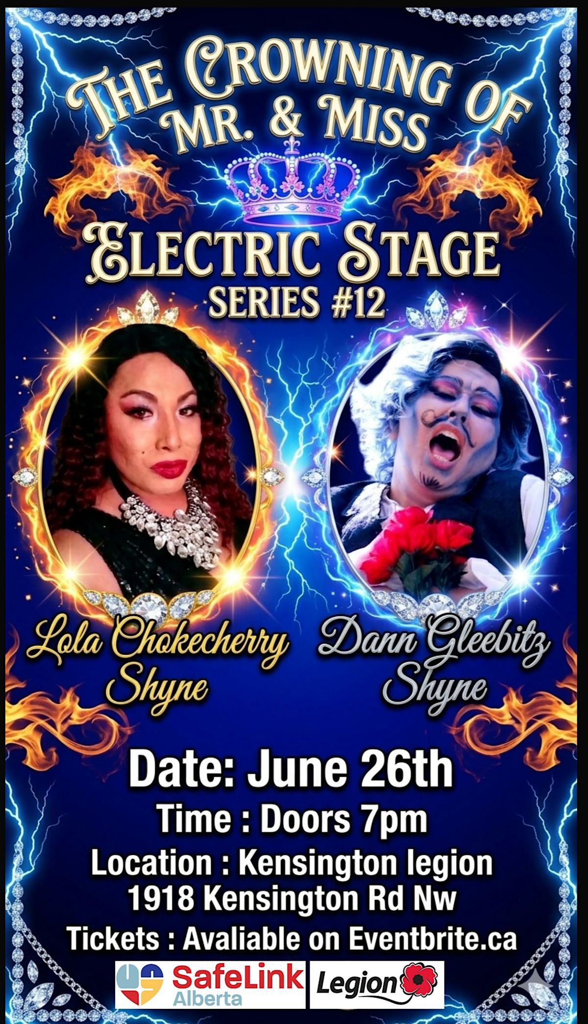 The Crowning of Mr & Miss Electric Stage Series & Diamond Bingo