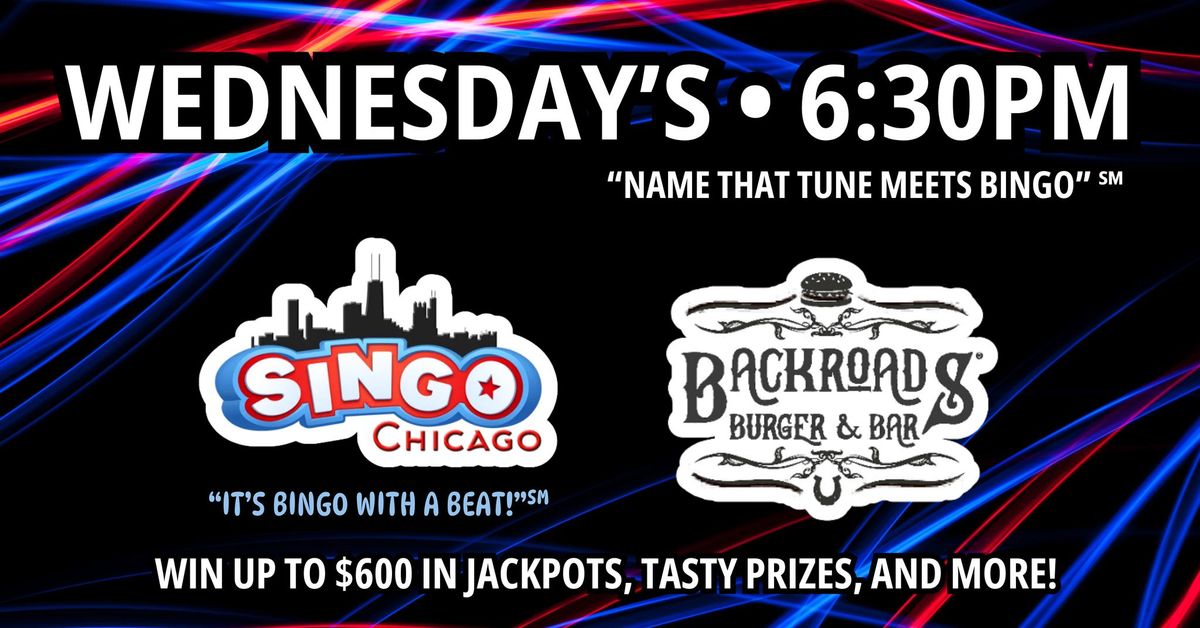 SINGO - Music Bingo @ Backroads Burger & Bar