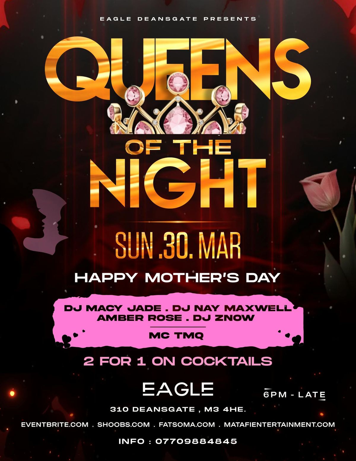 QUEENS OF THE NIGHT - MOTHER'S DAY SPECIAL \ud83d\udc51 - Afrobeats \/ Amapiano \/ Dancehall \/ Hip Hop