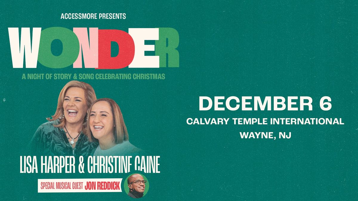 Christine Caine, Lisa Harper, and Special Guest Jon Reddick - Wayne, NJ