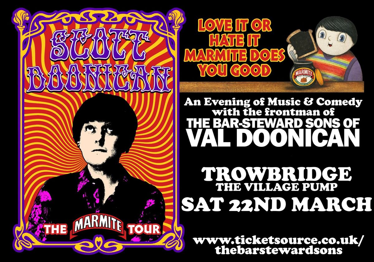 Scott Doonican ONE MAN SHOW Trowbridge - Village Pump