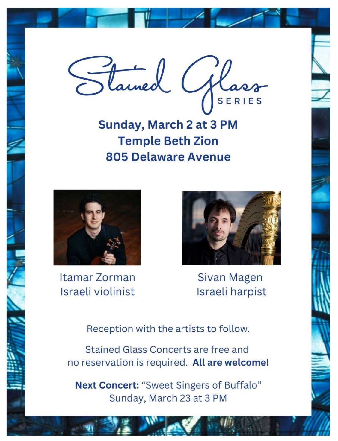 Stained Glass Concert Series: Harmonies Across Borders