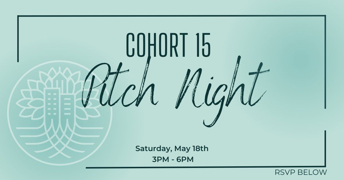 Thrive Pitch Night - Cohort 15