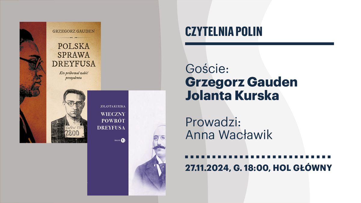 Grzegorz Gauden i Jolanta Kurska w Muzeum POLIN