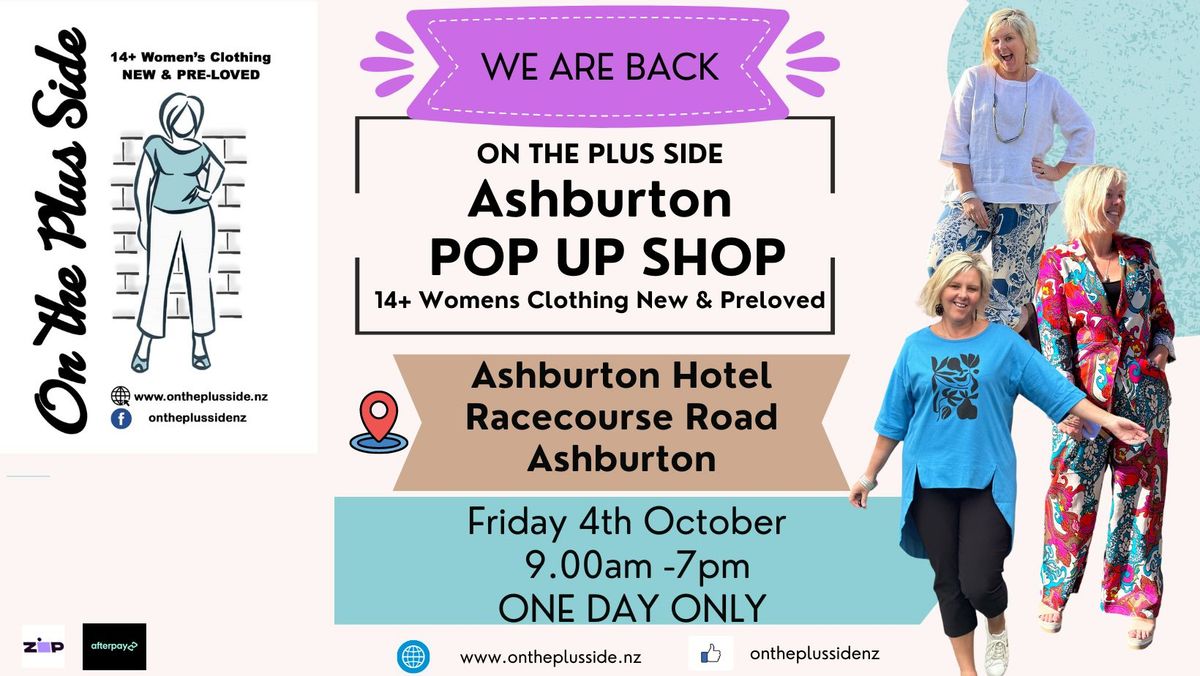 Ashburton POP UP SHOP