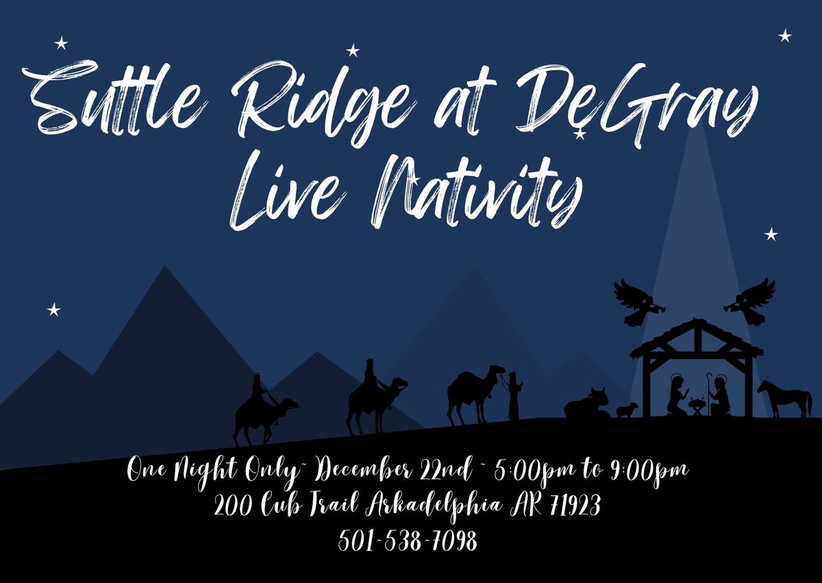 Live Nativity at Suttle Ridge