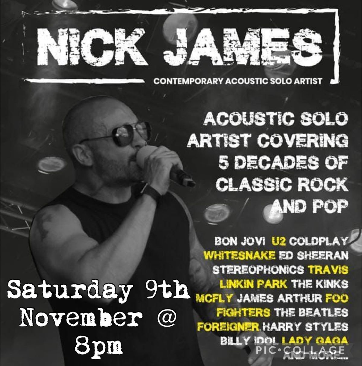 Live Music ~ Nick James