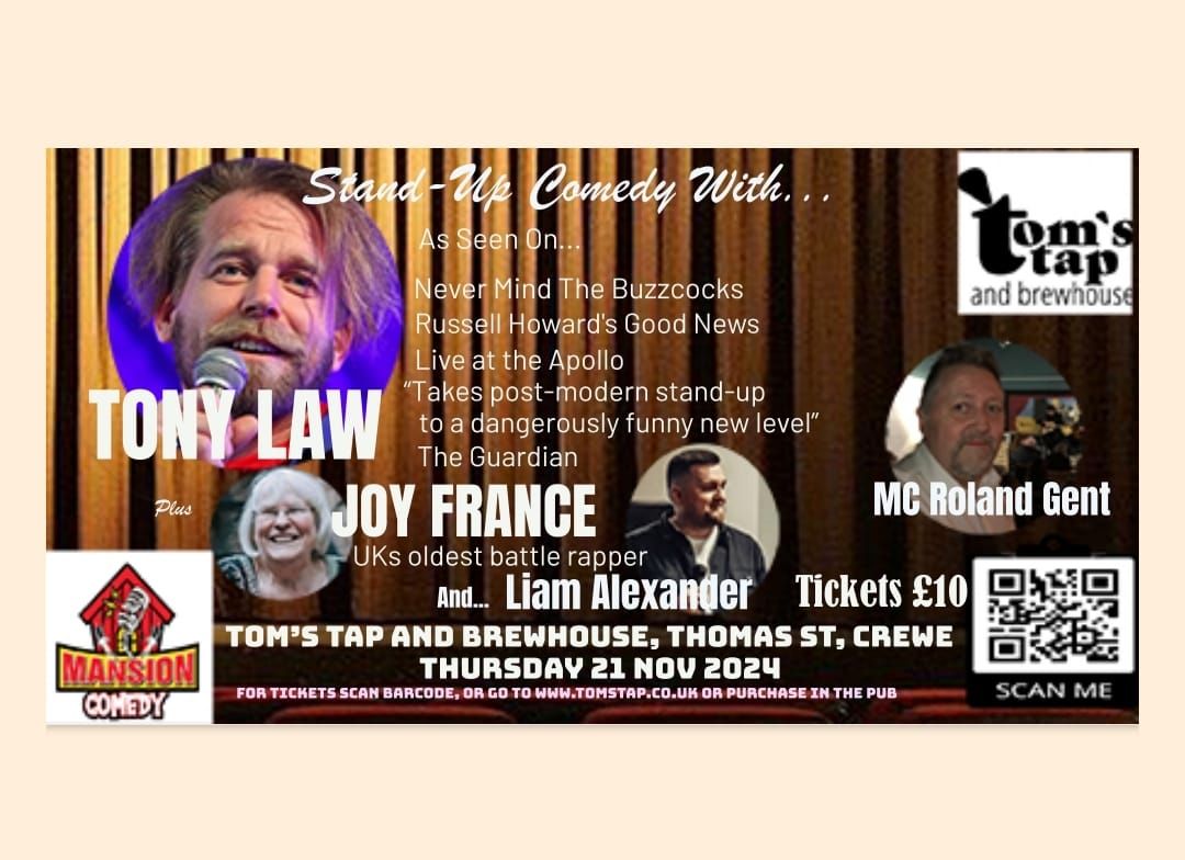 Comedy Night with Tony Law