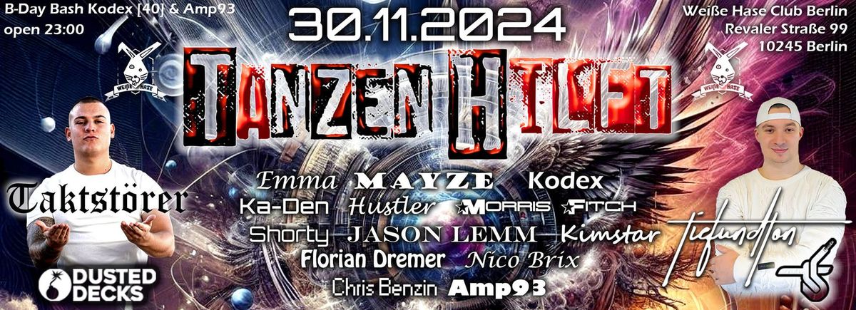 Tanzen Hilft w. \/ TiefundTon \/Taktst\u00f6rer\/Emma\/Jason Lemm \/u.v.m.