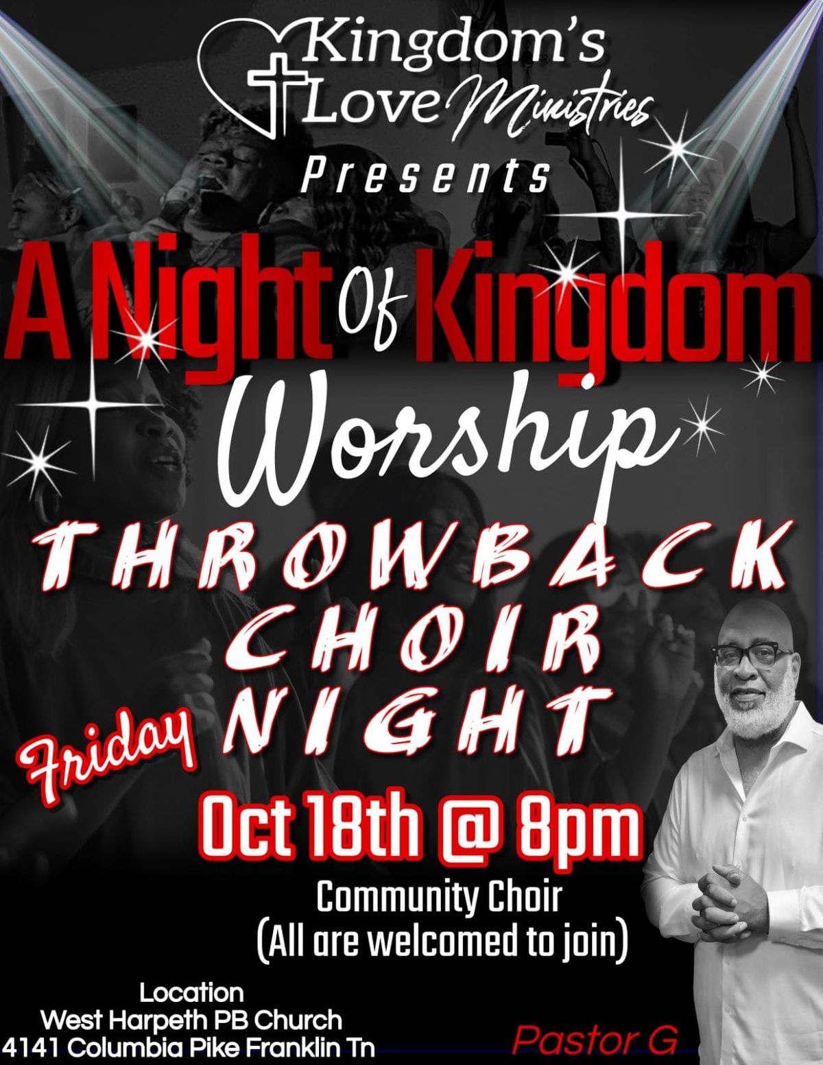 A Night of Kingdom of Worship THROWBACK CHOIR NIGHT