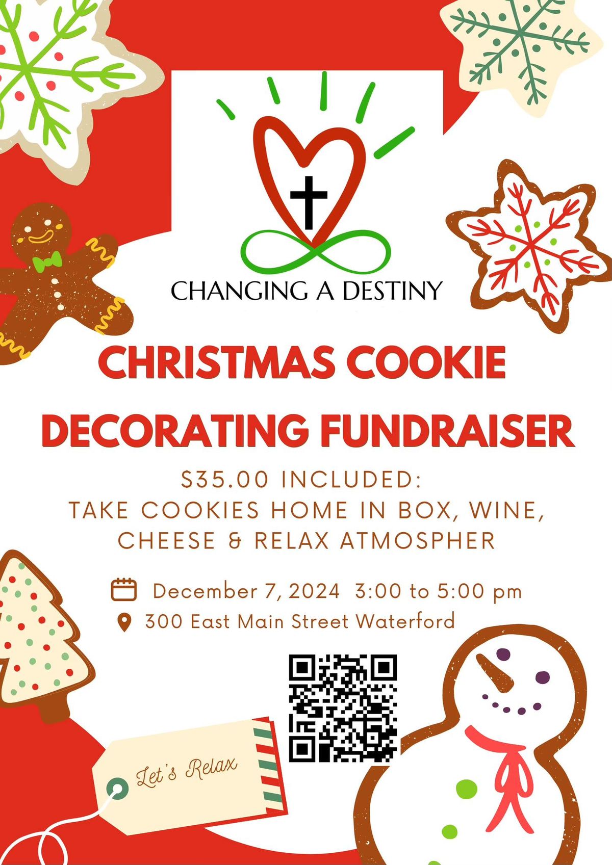 Christmas Cookies Decorating Fundraiser