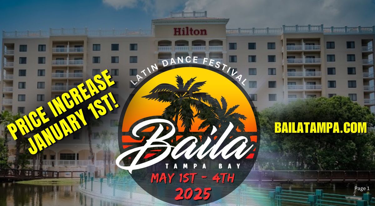 Baila Tampa Latin Dance Fest 2025