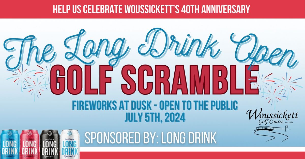 The Long Drink Open Golf Scramble