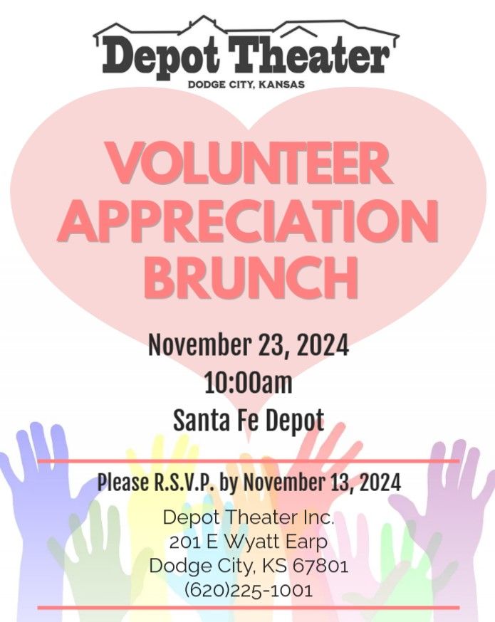 Depot Theater's Volunteer Appreciation Brunch