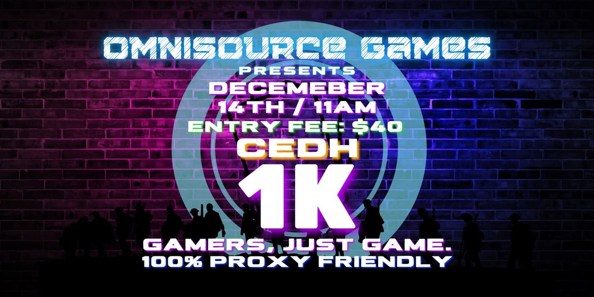 December CEDH 1K