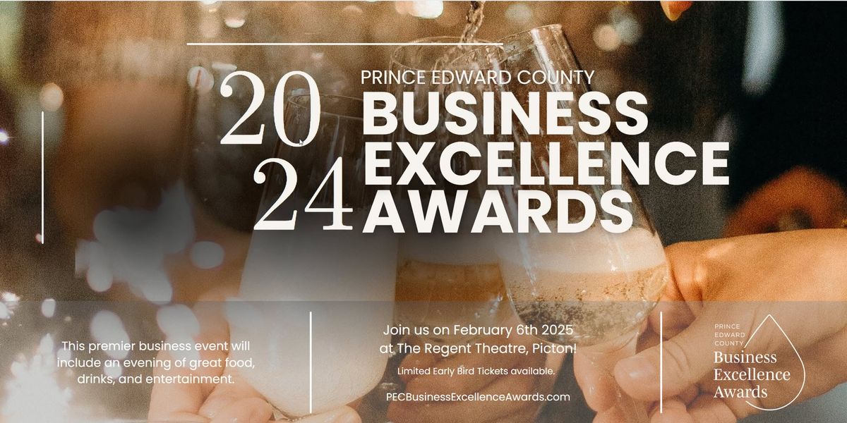 2024 Prince Edward County Business Excellence Awards 