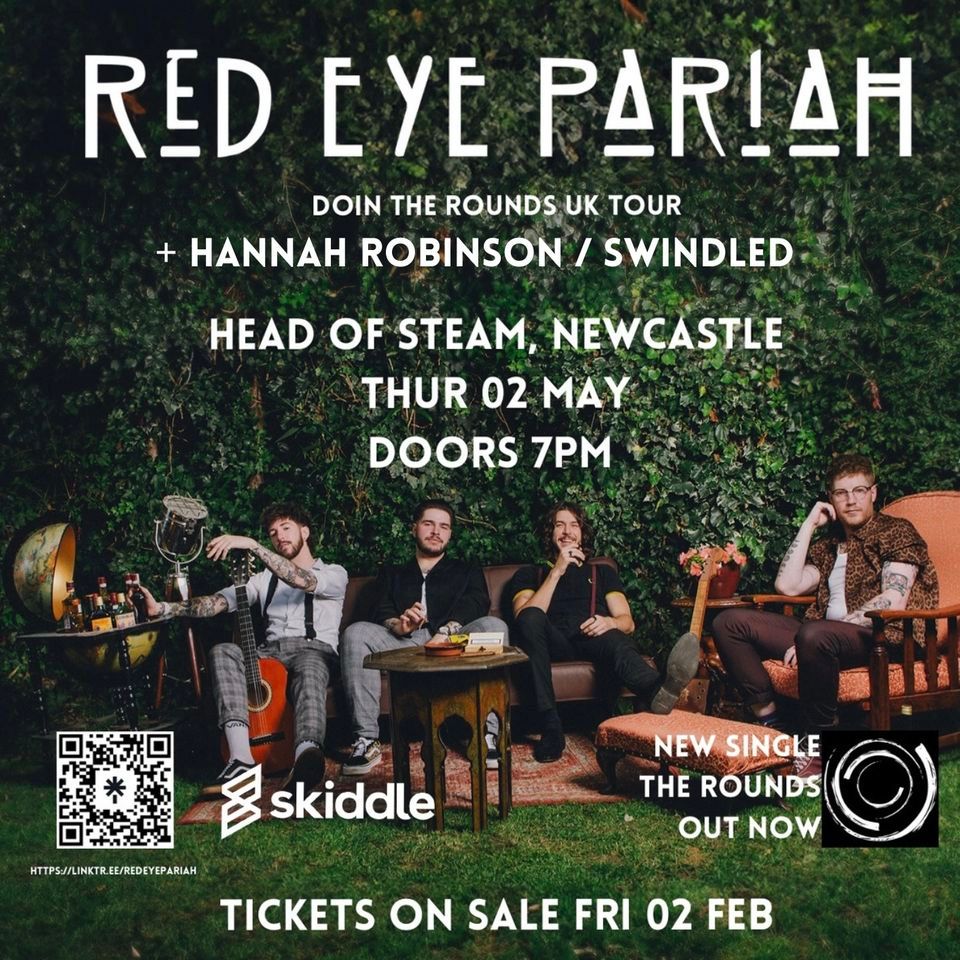 Red Eye Pariah + Hannah Robinson, Swindled 