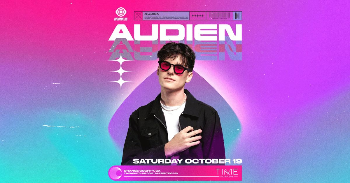 Audien at Time Nightclub