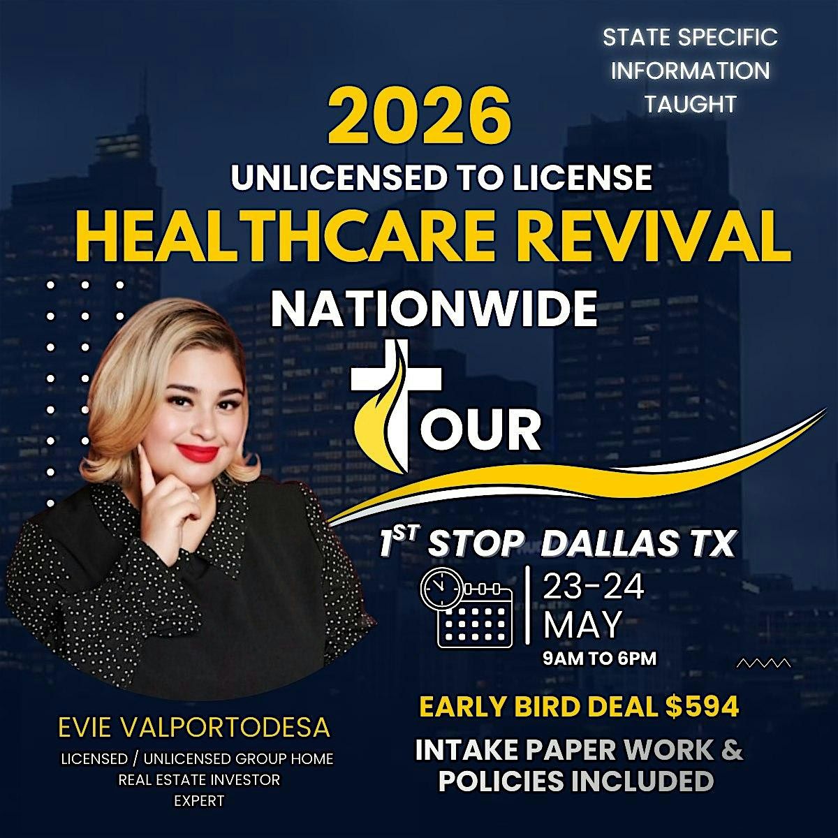 Unlicensed to Licensed: Healthcare Revival Nationwide Tour