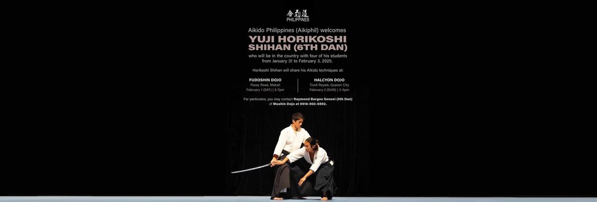 Day 1 of Yuji Horikoshi (6th Dan) Aikido Seminar