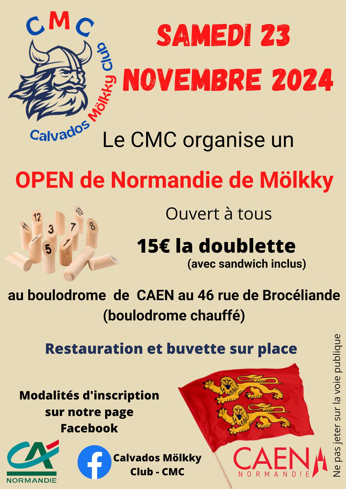 Open de Normandie de Molkky