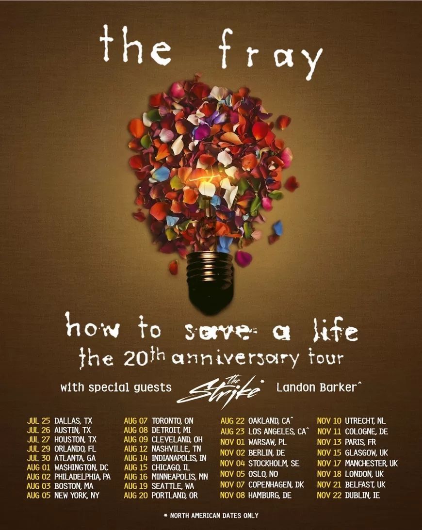 The Fray Glasgow Tickets