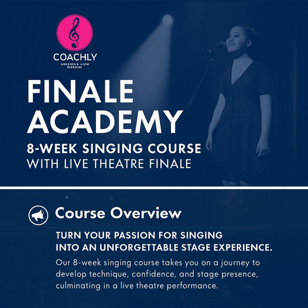 Finale Academy 8-Week Singing Course with Live Theatre Finale