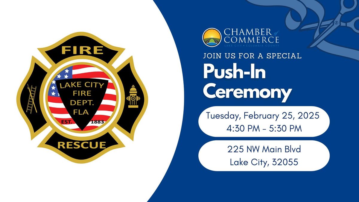 Lake City Fire Department Station 1: Push-In Ceremony