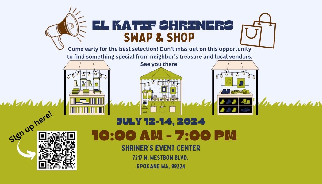 El Katif Shriners Swap & Shop!