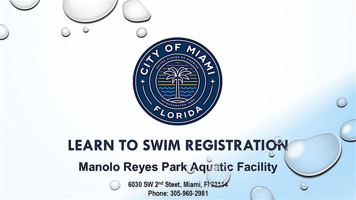 Manolo Reyes Park Pool_ Level 1 Swim Class Tuesday\/Thursday (5:00-5:45PM)