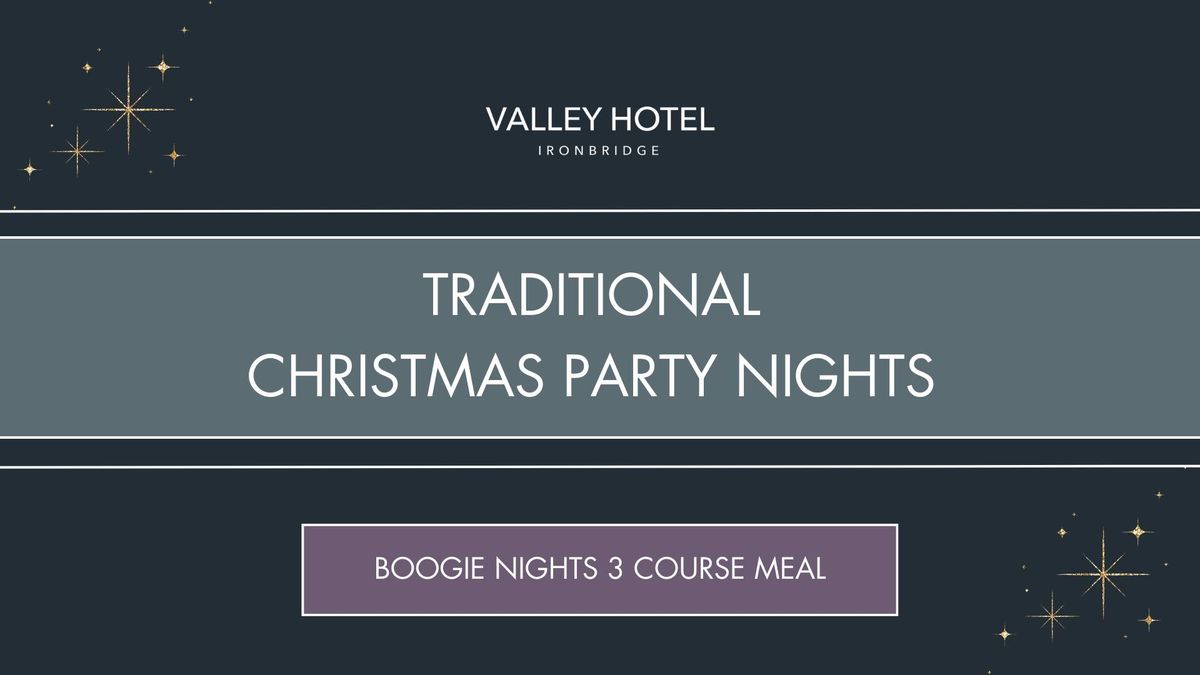 Traditional Christmas Party Nights - Boogie Nights