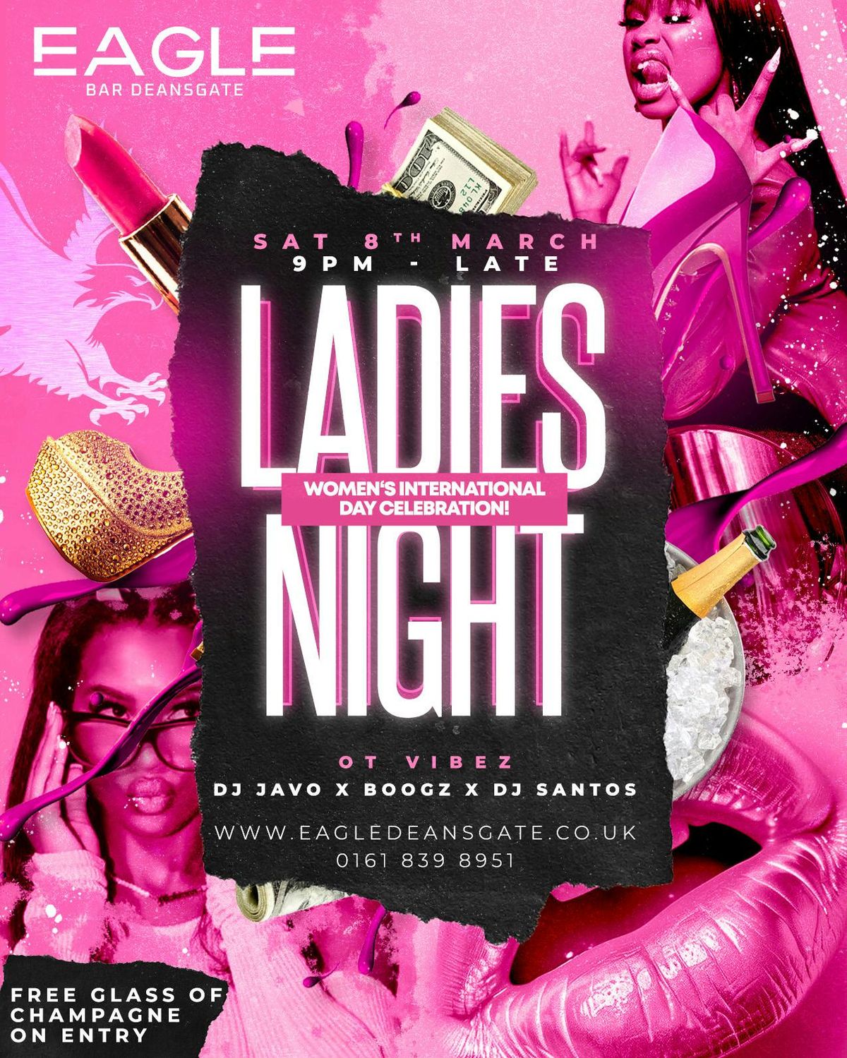 LADIES NIGHT \u2013 WOMEN\u2019S INTERNATIONAL DAY CELEBRATION! - Afrobeats \/ Amapiano \/ Dancehall \/ Hip Hop