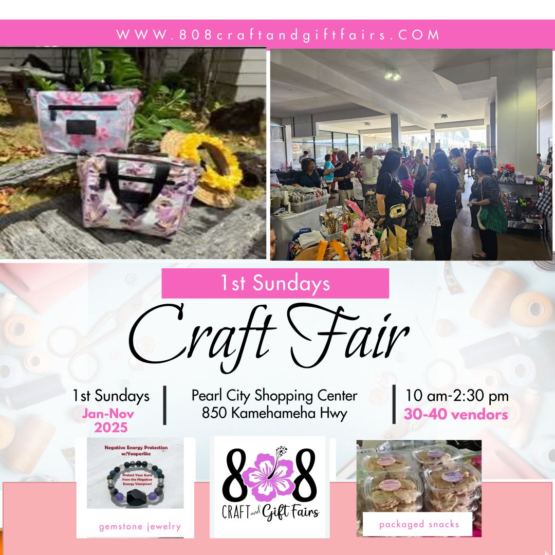 Pearl City Shopping Center Craft and Gift Fair