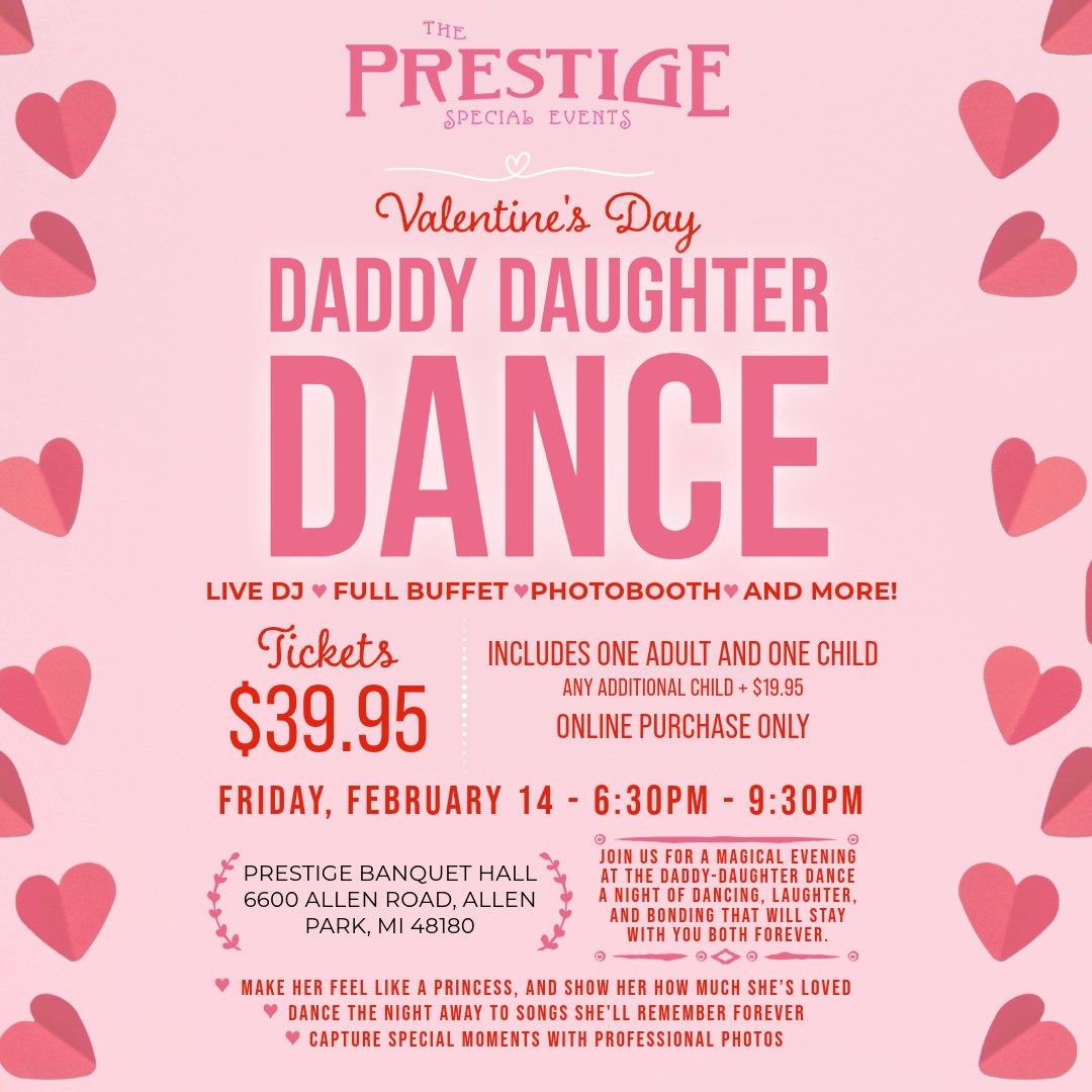 Valentine\u2019s Day Daddy Daughter Dance