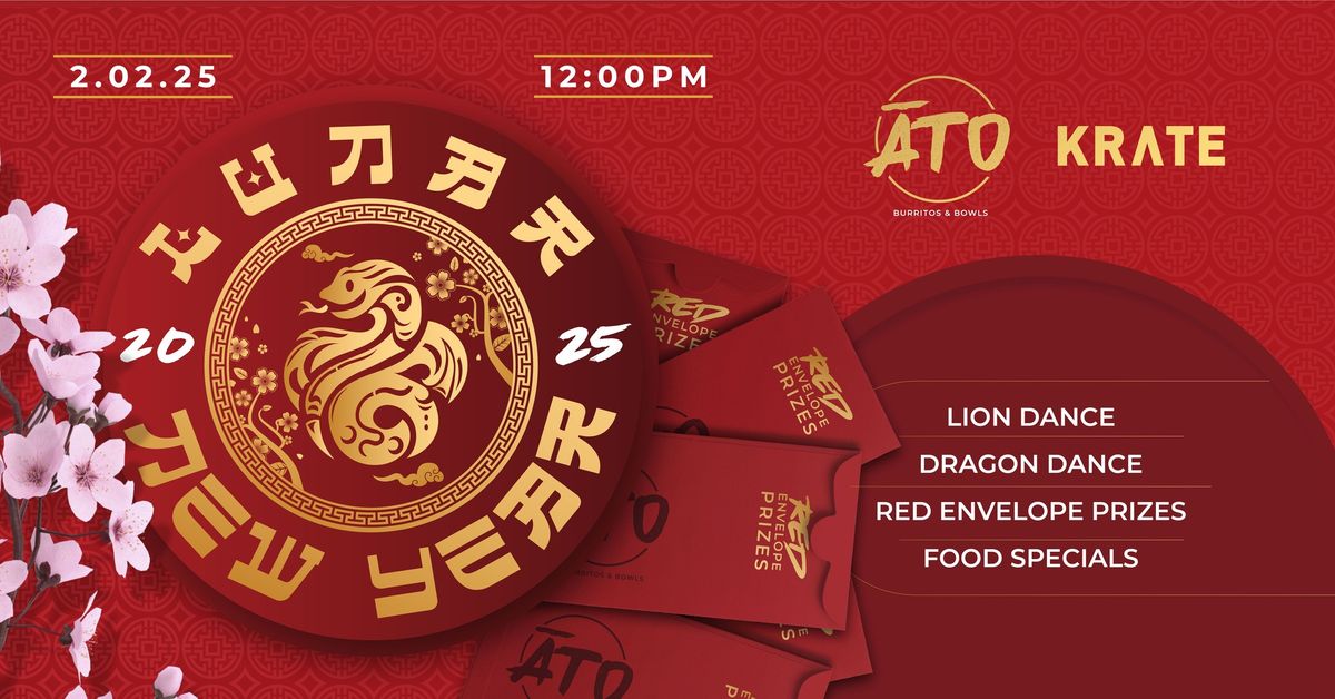 Lunar New Year Celebration at ATO at Krate 