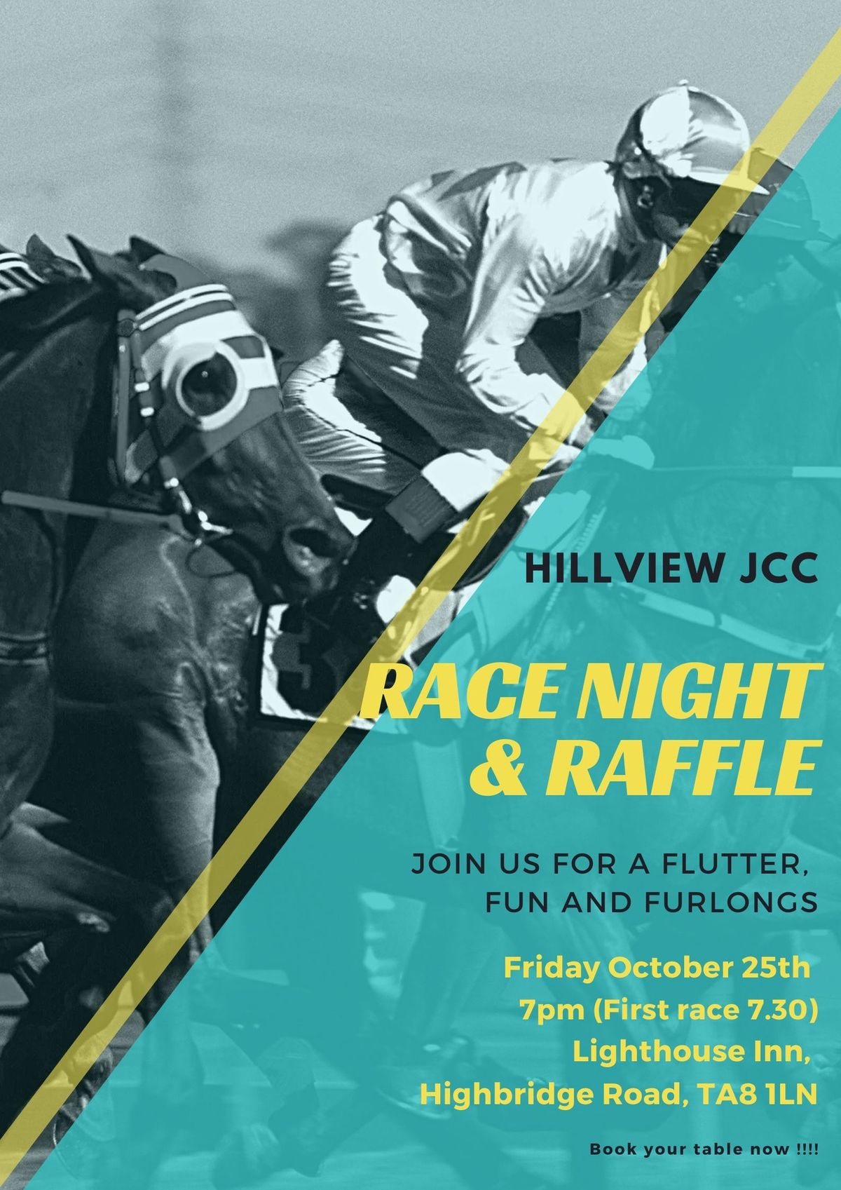 RACE NIGHT & RAFFLE