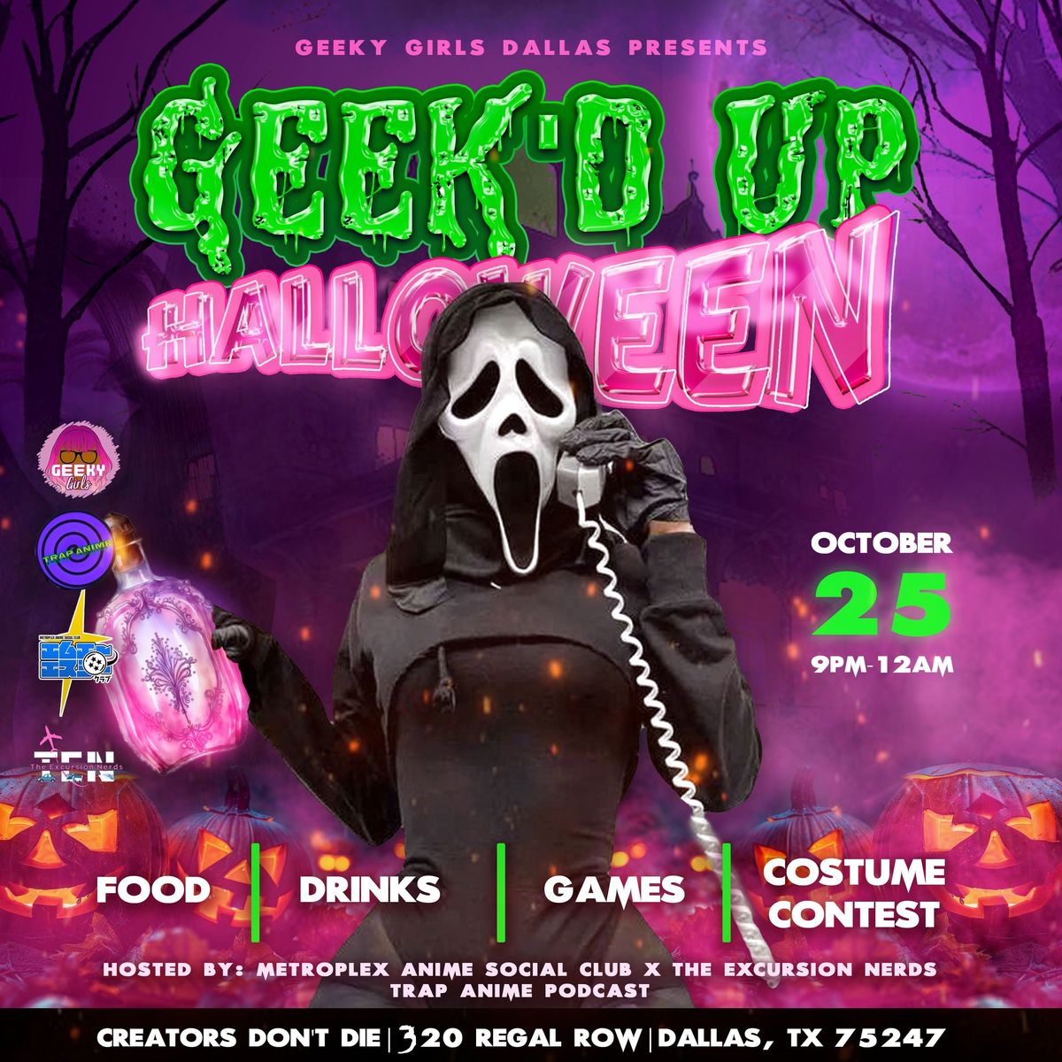 Geek\u2019D Up Halloween Party