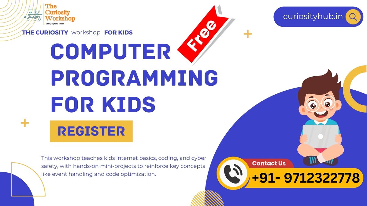 Demo Session for kids on Computer Programming through block coading