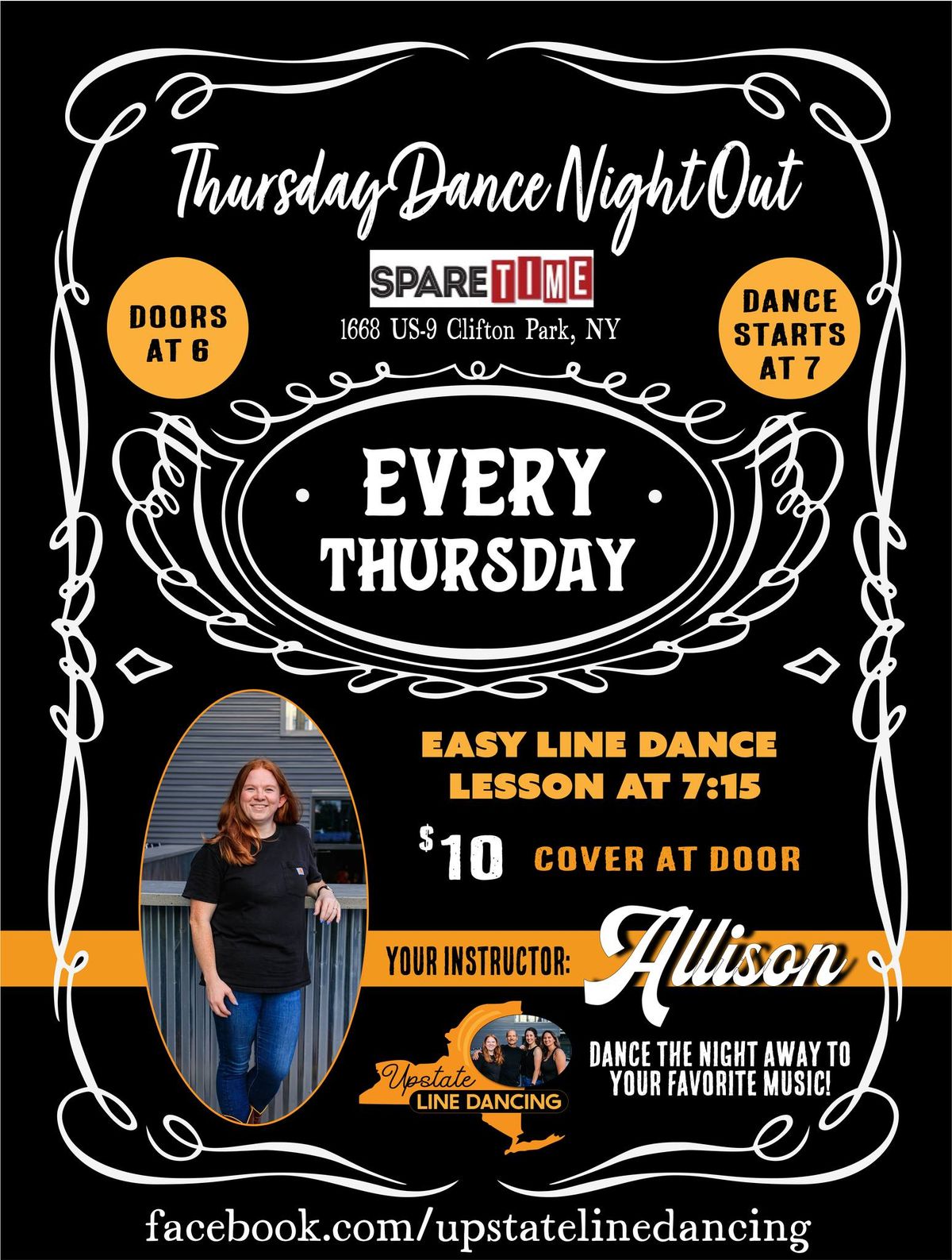 Thirsty Thursday Saratoga Co. Line Dance Night!