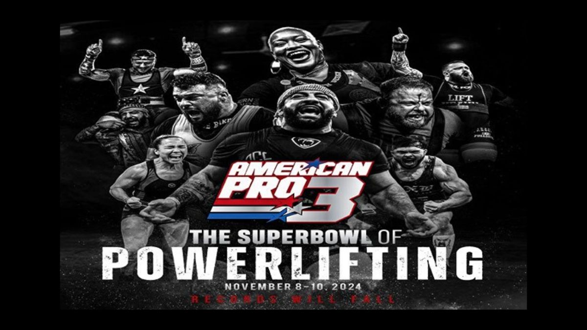 American Pro 3 Powerlifting!