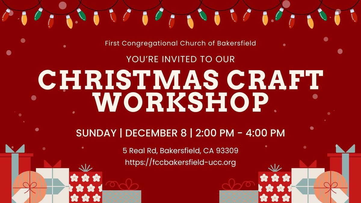 Christmas Craft Workshop