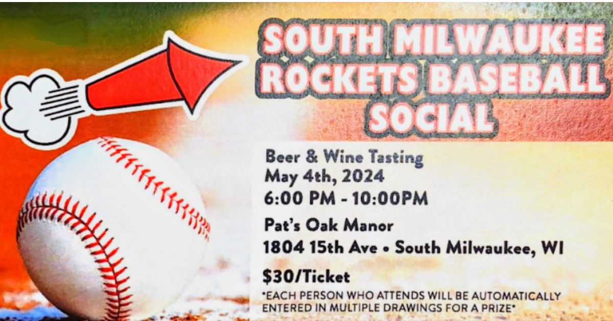 South Milwaukee Baseball Beer & Wine Tasting