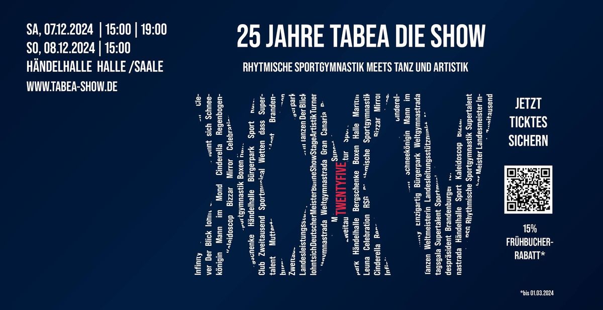 TABEA XXV die Jubil\u00e4umsshow 