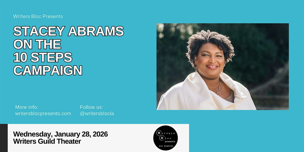 Writers Bloc Presents Stacey Abrams