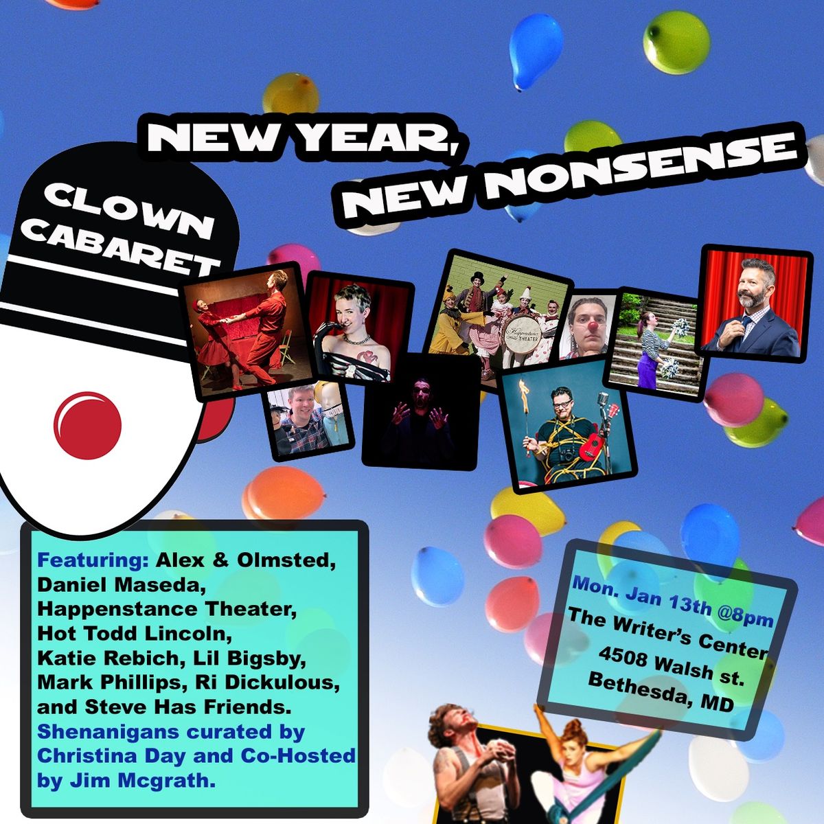 Clown Cabaret: New Year, New Nonsense