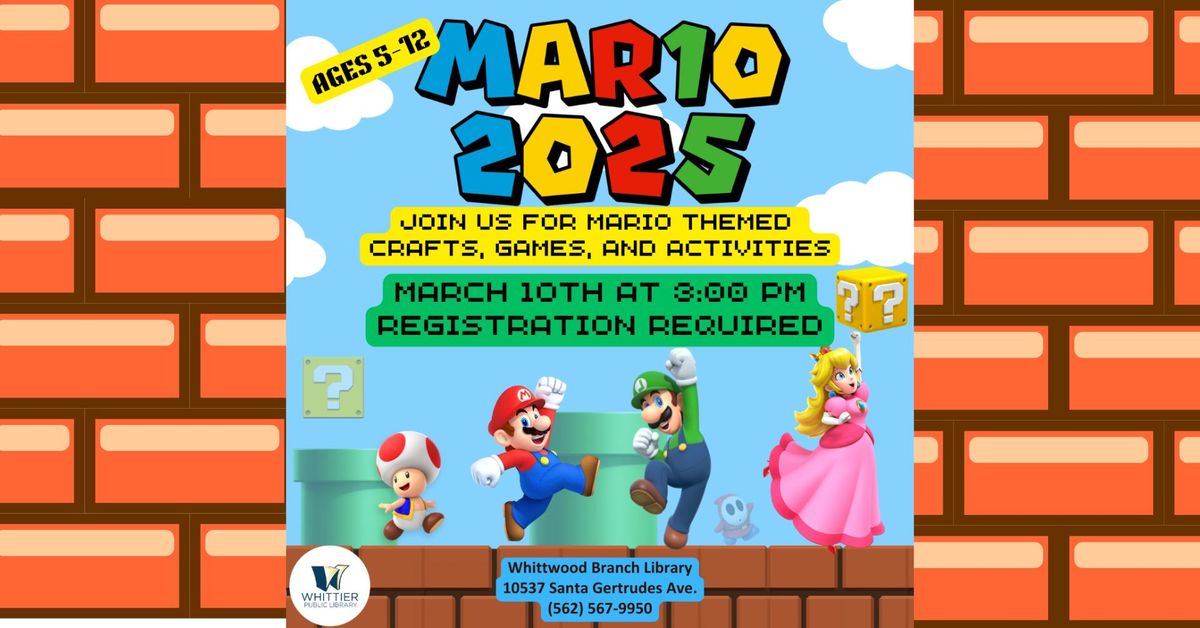 Mar10 2025! (Ages 5-12)