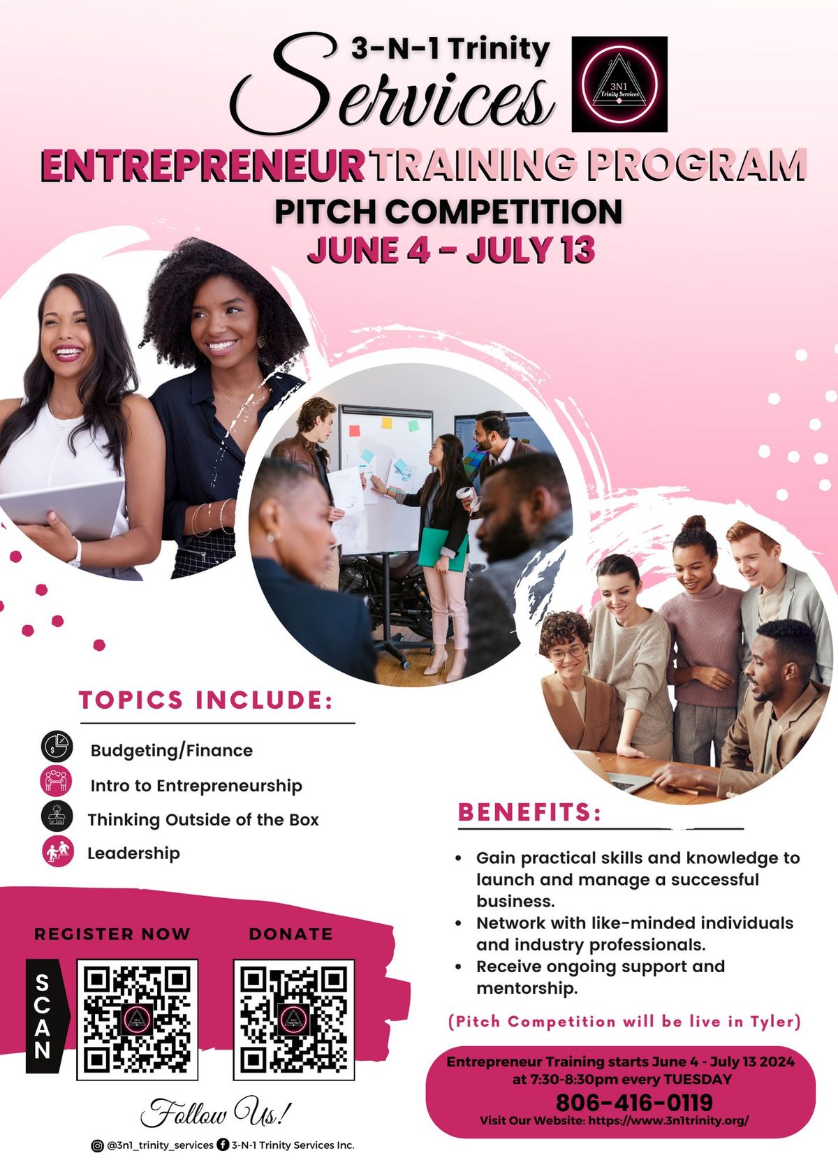 Entrepreneur Conference and Pitch Competition (Tyler)