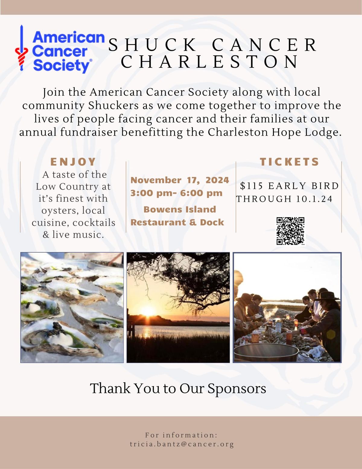 Shuck Cancer Charleston