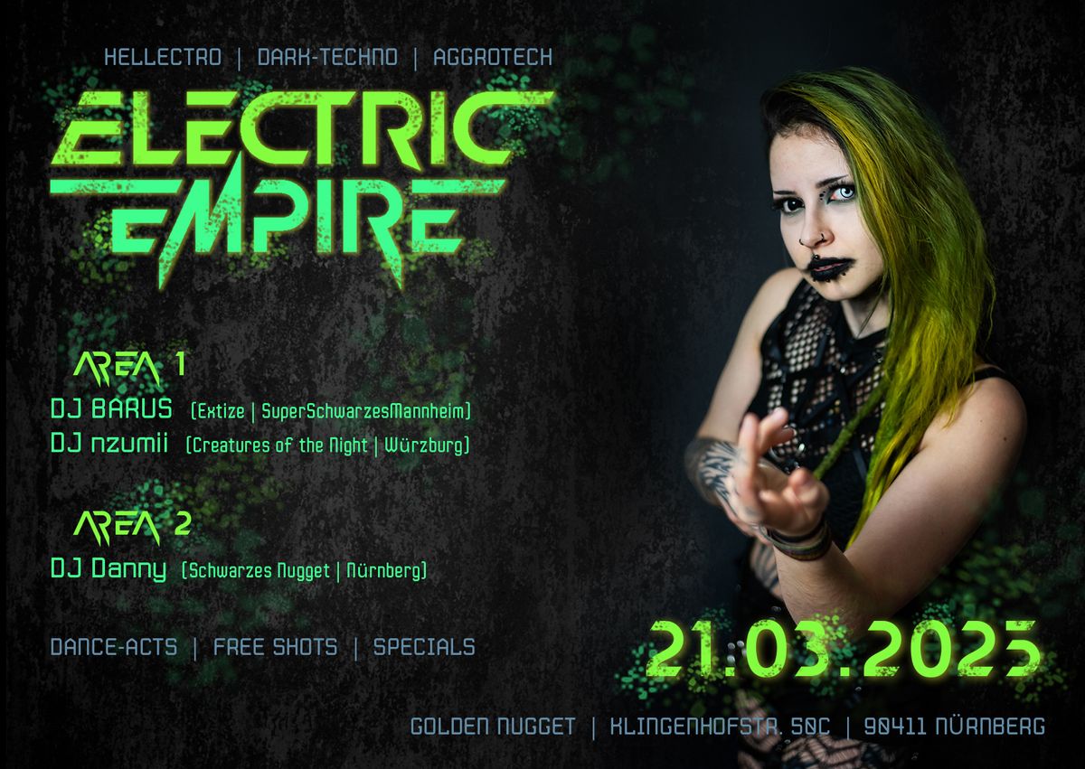 ELECTRIC EMPIRE @GoldenNugget 21.03.25