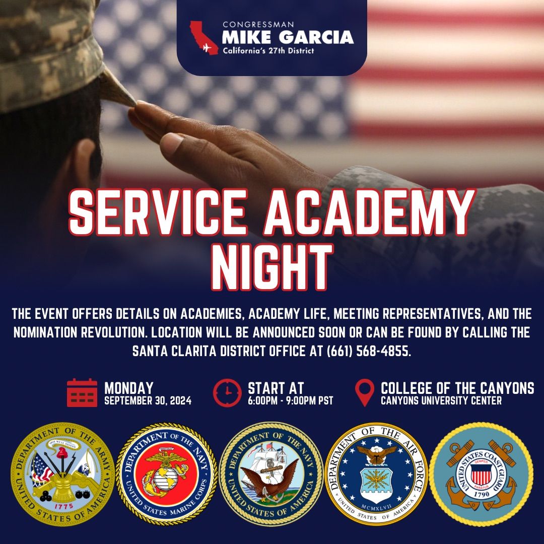 Service Academy Night